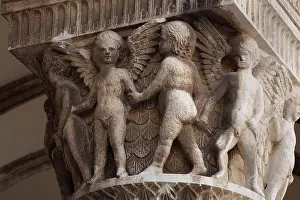Salvi: Capital, Rector's Palace, Old Town, Dubrovnik, Croatia