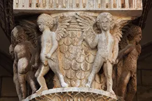 Salvi: Capital, Rector's Palace, Old Town, Dubrovnik, Croatia
