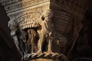 Salvi: Capital, Rector's Palace, Old Town, Dubrovnik, Croatia