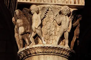 Salvi: Capital, Rector's Palace, Old Town, Dubrovnik, Croatia