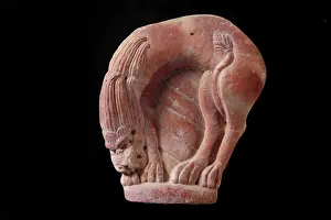 Prieure: Capital from Serrabone Priory, Languedoc-Roussillon, France