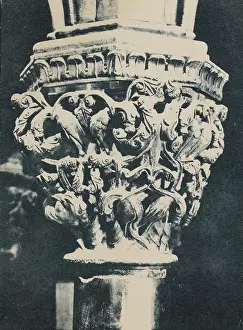 Trogir: Capital in Trogir cathedral