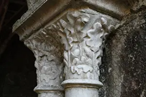Limoux: Capitals from Cloister of Fontfroide Abbey