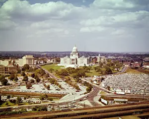 May001: Capitol Building and Skyline View of Providence