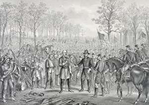 Appomattox: Capitulation & surrender of Robt. E. Lee & his army at Appom