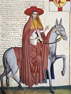Capodilista: Capodilista Codex. 1434. Clergyman. Miniature