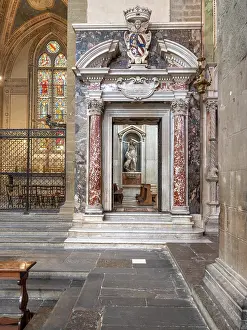 Capella: Cappella Niccolini, Santa Croce, Florence, Tuscany, Italy
