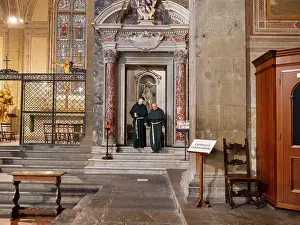 Capella: Cappella Niccolini, Santa Croce, Florence, Tuscany, Italy