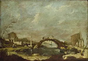 Guardi: Capriccio Landscape
