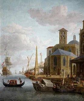 Capriccio: Capriccio of a Mediterranean Harbour Scene