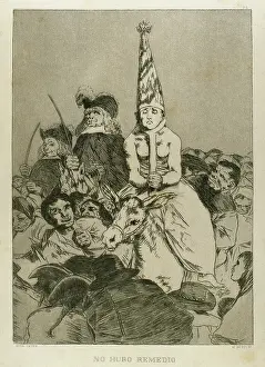 Lucientes: Capricho 24. There was no help. By Goya