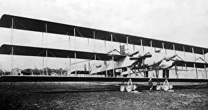 Caproni: Caproni triplane aeroplane, Italy
