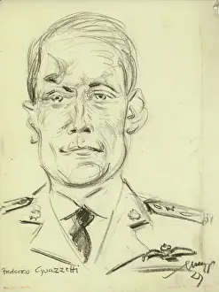Frederico: Capt Frederico Guazzetti drawn by Emil Stumpp
