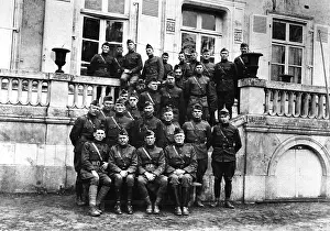 129th: Capt. Harry Truman (second row, third from right)