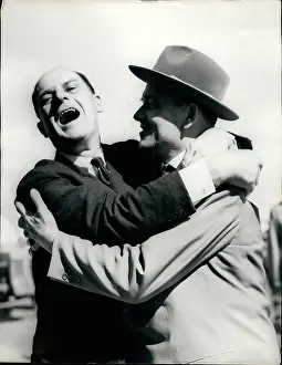 Ignored: Captain Baker and Commander Schulz reunited postwar