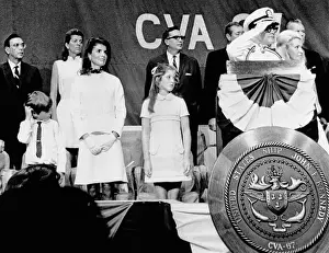 Bouvier: Captain Earl Yates (on right, saluting), ?