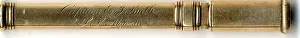Propelling: Captain Edward J. Smith propelling pencil