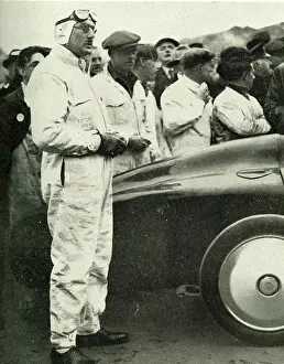Eyston: Captain G E T Eyston, racing driver