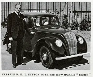 Eyston: Captain George E. T. Eyston and car