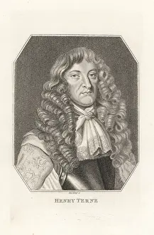 William Faithorne: Captain Henry Terne, English naval commander, died 1667