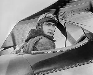 Firsts: Captain Ira C. Eaker, at Bolling Field, Washington