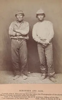 Modoc: Captain Jack and John Schonchin, as prisoners