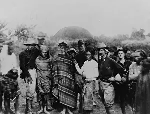 Pacification: Captain John Pershing standing behind the Rajamunda