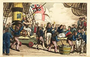 Roughly: Captain Newcome is shaved roughly on the Equator in