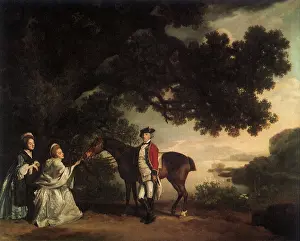 1769: Captain Samuel Sharpe Pocklington, by Stubbs