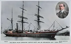 Terra: Captain Scott and his exploration ship, Terra Nova