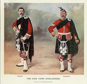 Kilt: Captain and Sergeant of the Cape Town Highlanders
