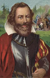 1607: Captain Smith, founder of Jamestown