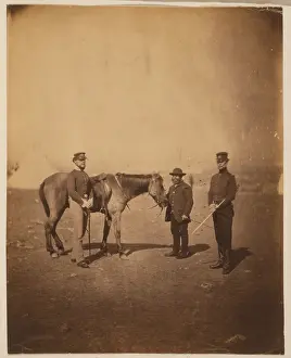 38th: Captain Vam, friend & servant, 38th Regiment