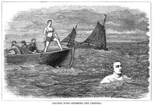 Nears: Captain Webb in Mid-Channel