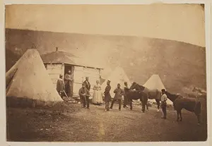 Hodge: Captain Webb's hut, 4th Dragoon Guards