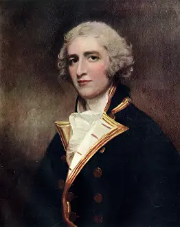 Romney: Captain William Bentinck, RN, by George Romney