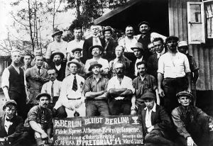 Pretoria: Captives from Berlin in Pretoria, 1916