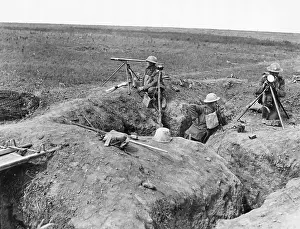 Heliograph: Capture of Chipilly Ridge 1918