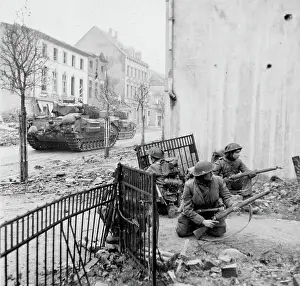 Highlanders: Capture of Kleve, men of 2nd Battalion Gordon Highlanders