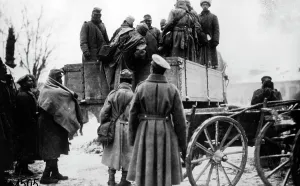 Incarceration: Captured Austrian soldiers in Russia