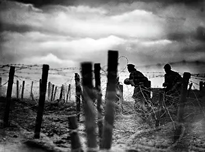 Moviestill: A captured German soldier, 1916
