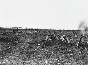 Loos: Captured German trench 1915