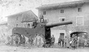 Twelfth: Captured heavy artillery, 1917
