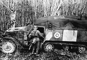 Half Track: Captured M3 halftrack on the Western Front, 1944