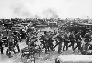 Cleave: Captured materials of war after the encirclement battle near