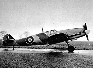 109g: Captured Messerschmitt 109G, Britain; Second World War, 1944
