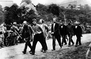 Spying: Captured partisans in France, 1914