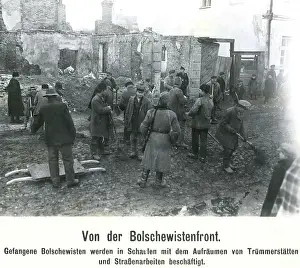 Governmental: Captured Red Army soldiers in the Baltics, 1919
