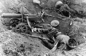 Edelweiss: Captured Russian position near Malgobek, 1942