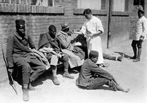 Internees: Captured Senegaleses in German captivity